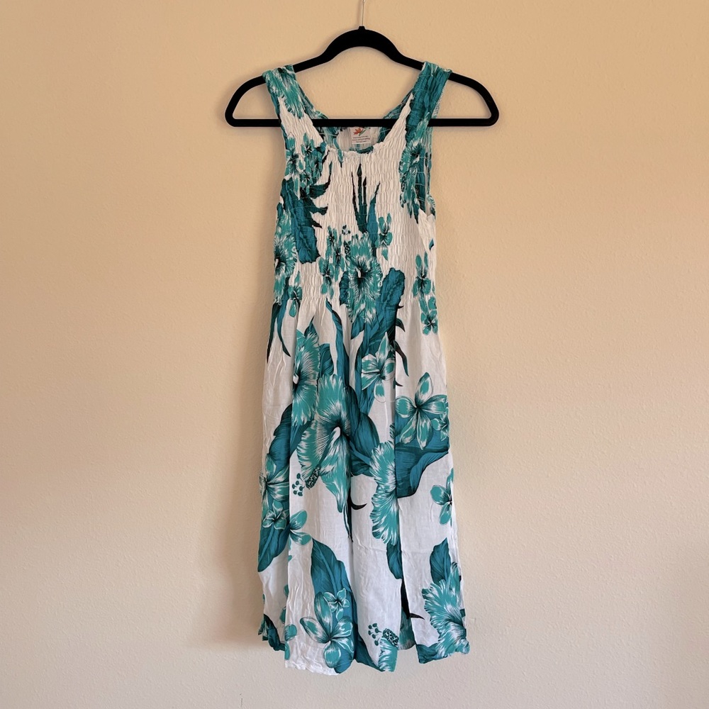 Hawaiian Floral Dress